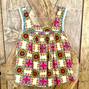 Anthropologie Multicolor Patterned Top